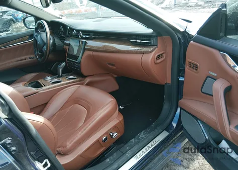 2021 Maserati Quattroporte S Granlusso z USA, uszkodzony, nr VIN ZAM56YPL2M1376150
